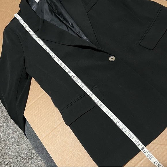 Bohme Crystal oversized blazer Jacket, black size M - Picture 6 of 11